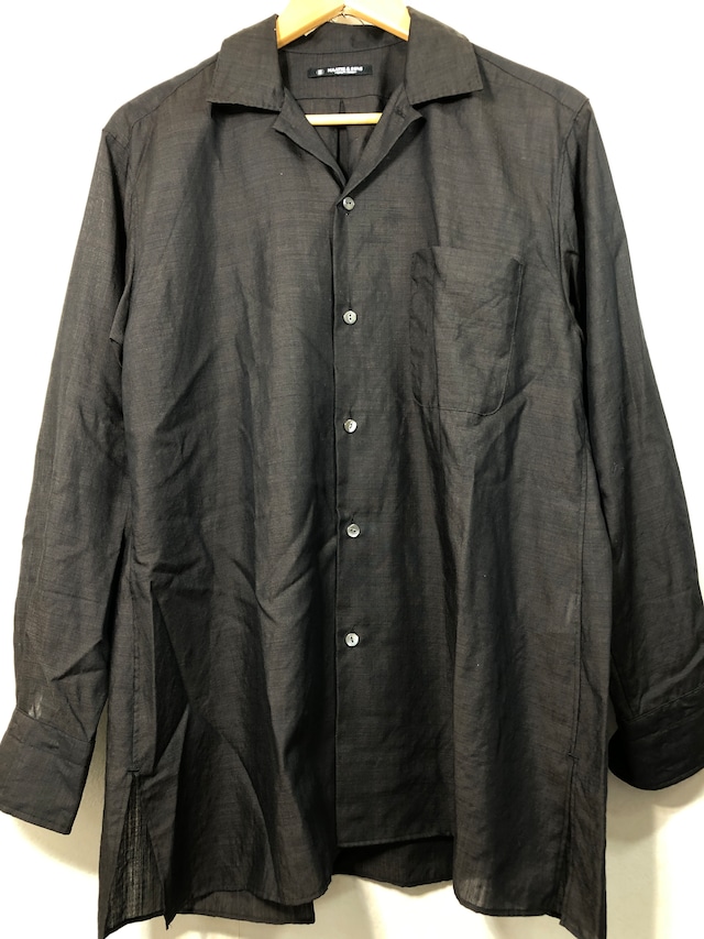 070902 24ss INTĒRIM VISCOSE RAYON 50s OPEN COLLAR SHIRT 4 長袖 