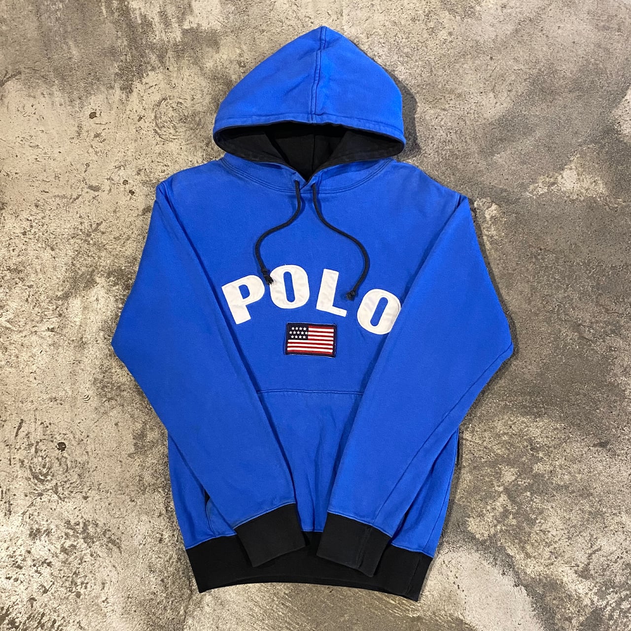 80s adidas L/S HOODED SWEAT アディダス デサント 長袖 パーカー