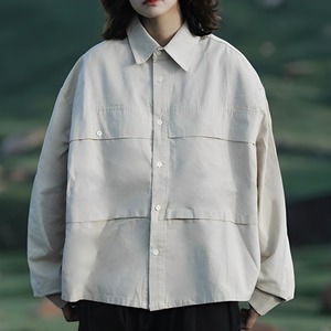 Driftwood Oversized Button-Up [1677]