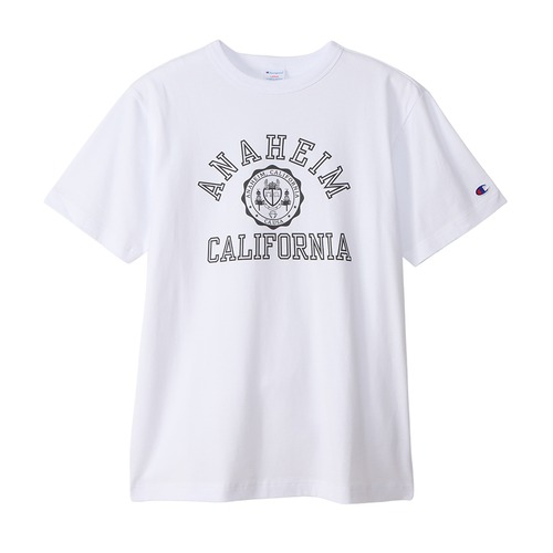 Champion(チャンピオン) ショートスリーブTシャツ ホワイト/グレー 半袖 Tシャツ C3-V318