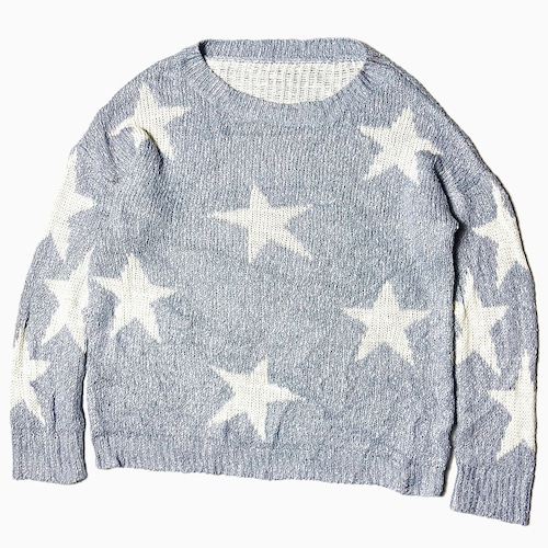 Vintage 80〜90's "Star" Knit Sweater