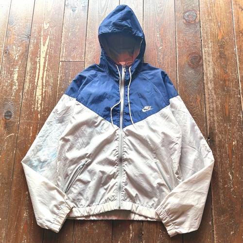 90's NIKE - Silver Tag - Color  Navy × Gray  / Size　MEDIUM