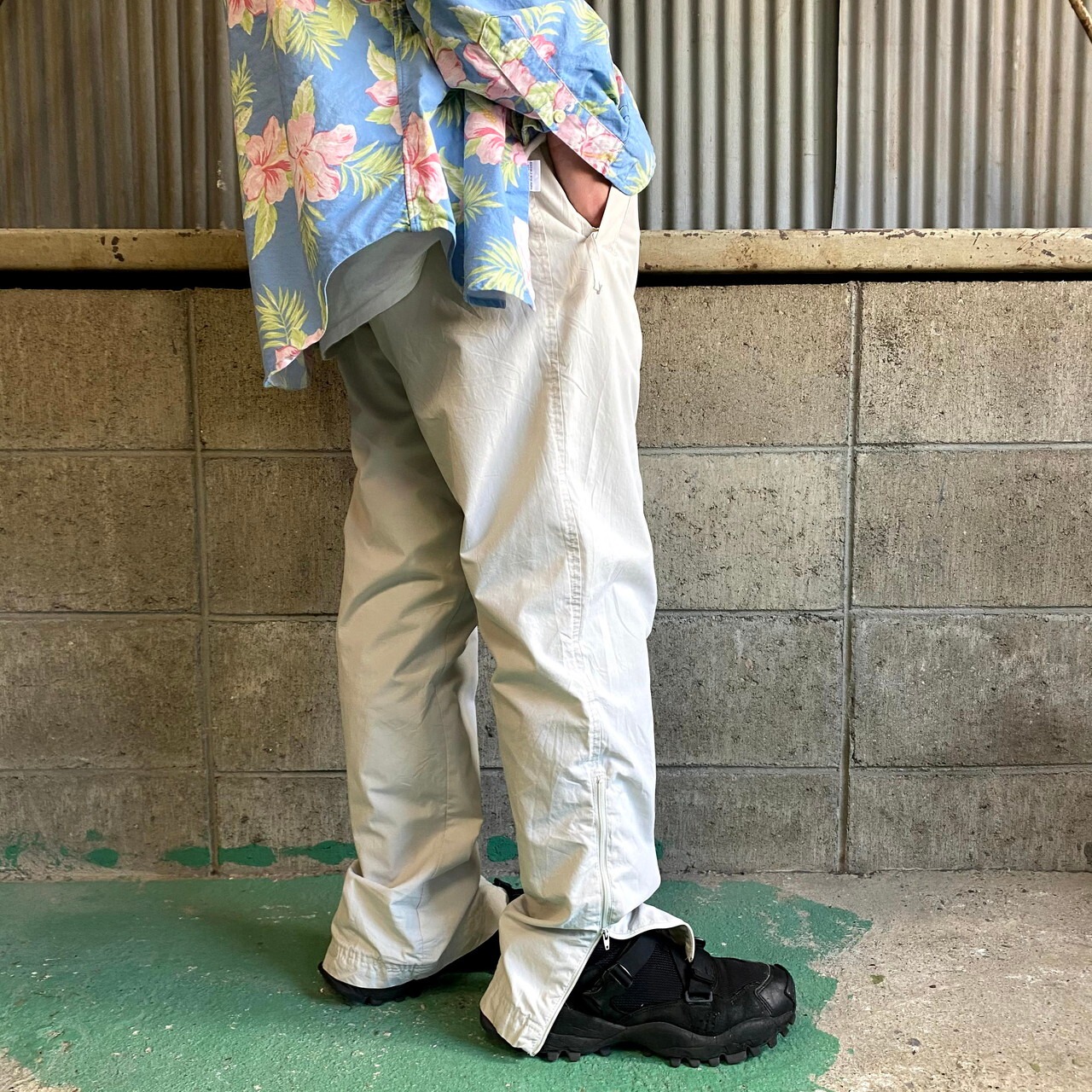90年代 NIKE ナイキ ビッグスウォッシュ ロゴ刺繍 ジョグパンツ メンズ 