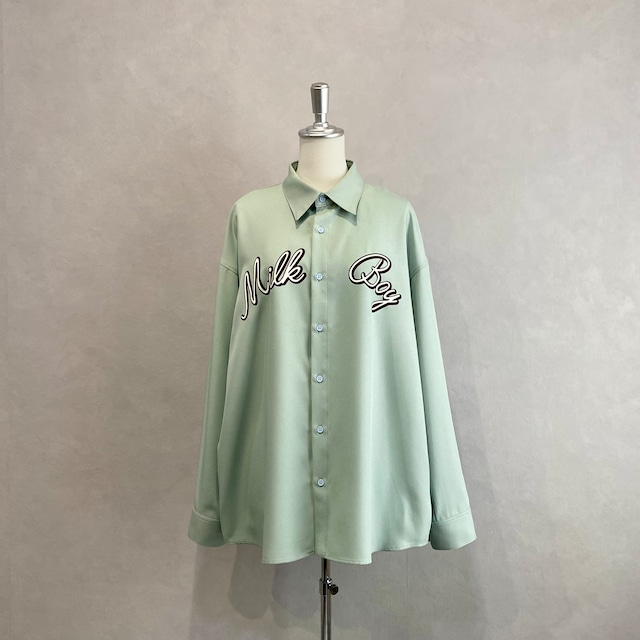 UNIFORM SHIRTS (mint)【MILK BOY】