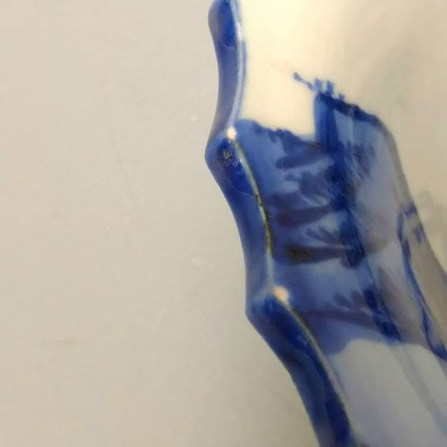 古伊万里 染付 竹虎図 鉢 生活骨董 暮らしの骨董 アンティーク 盛鉢 輪