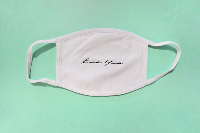 【各色3枚限定販売】Keisuke Yoneda Embroidery  mask