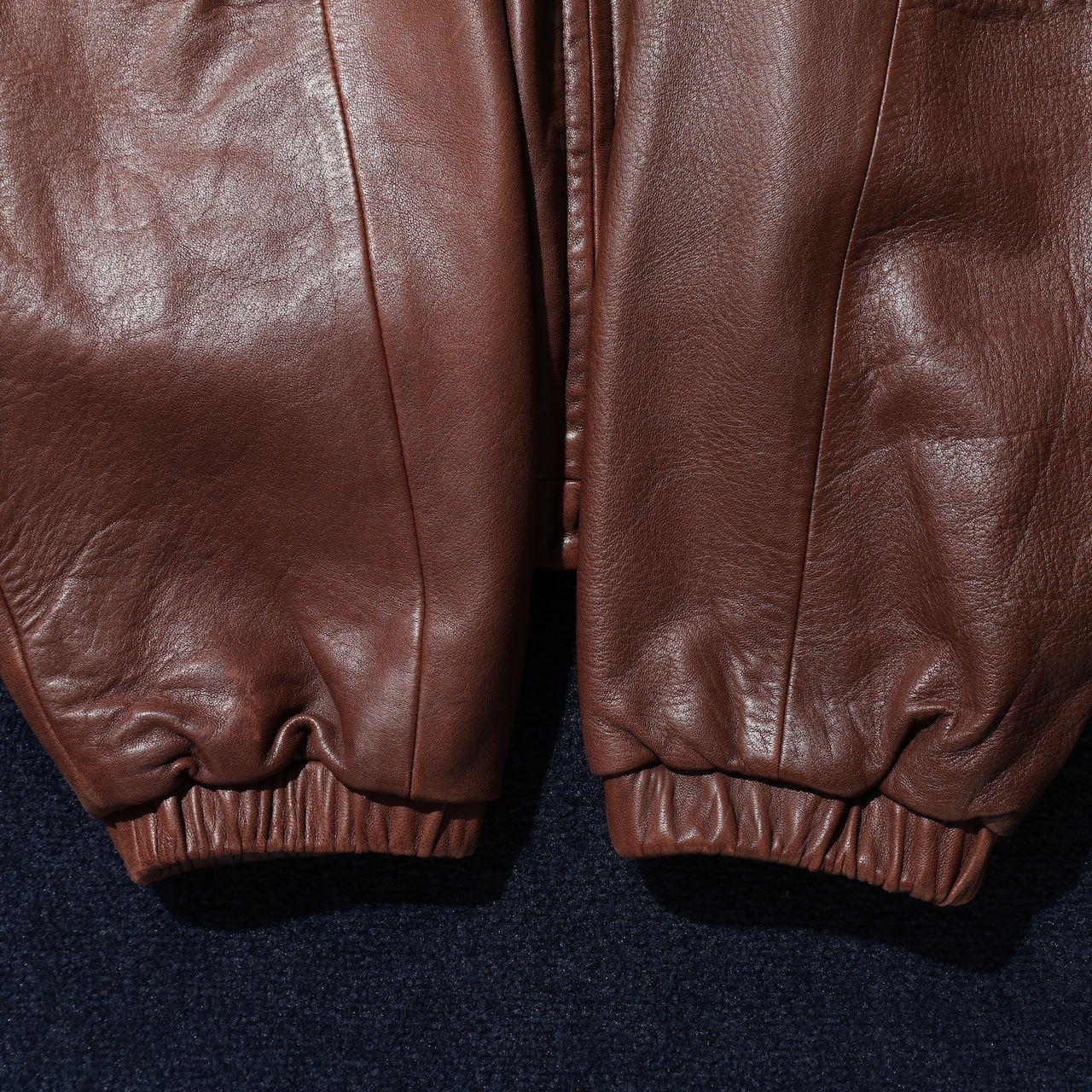 L ポニー無し Polo Ralph Lauren ラムスキン レザージャケット ブルゾン スウィングトップ ドラズラー Lambskin ポロラルフローレン