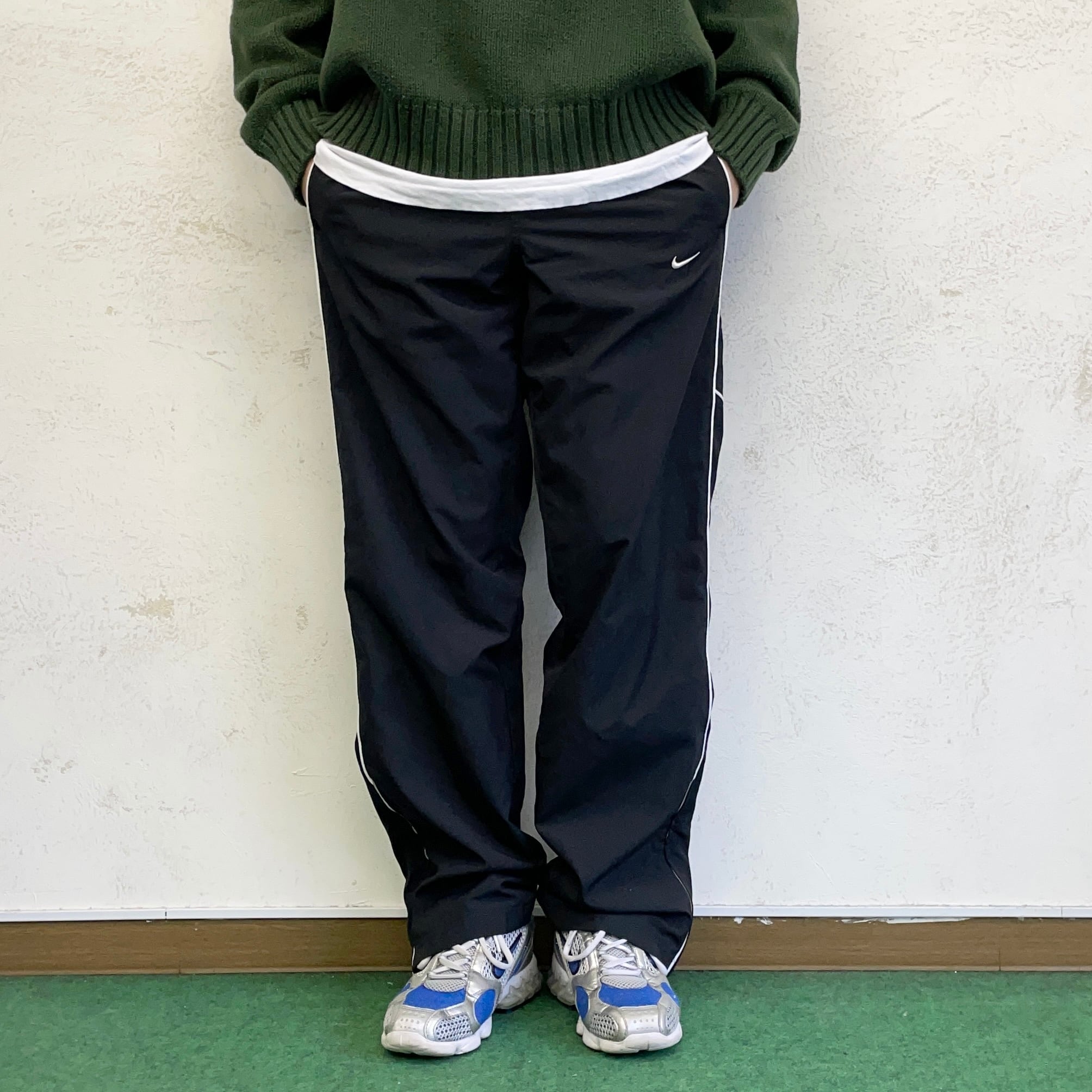 00's NIKE side line nylon pants size/M ナイキ サイドライン