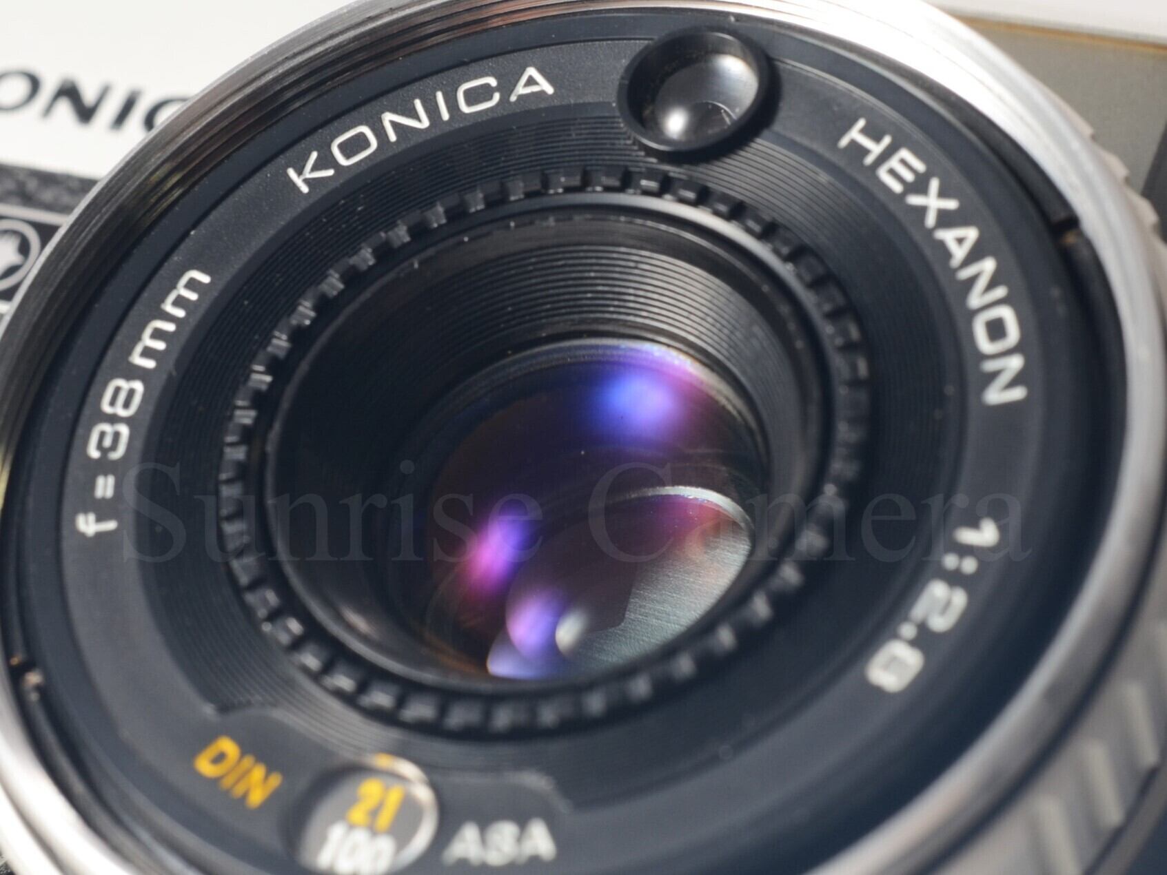 KONICA C35 Flash matic / HEXANON 38mm F2.8 整備済 コニカ (60659