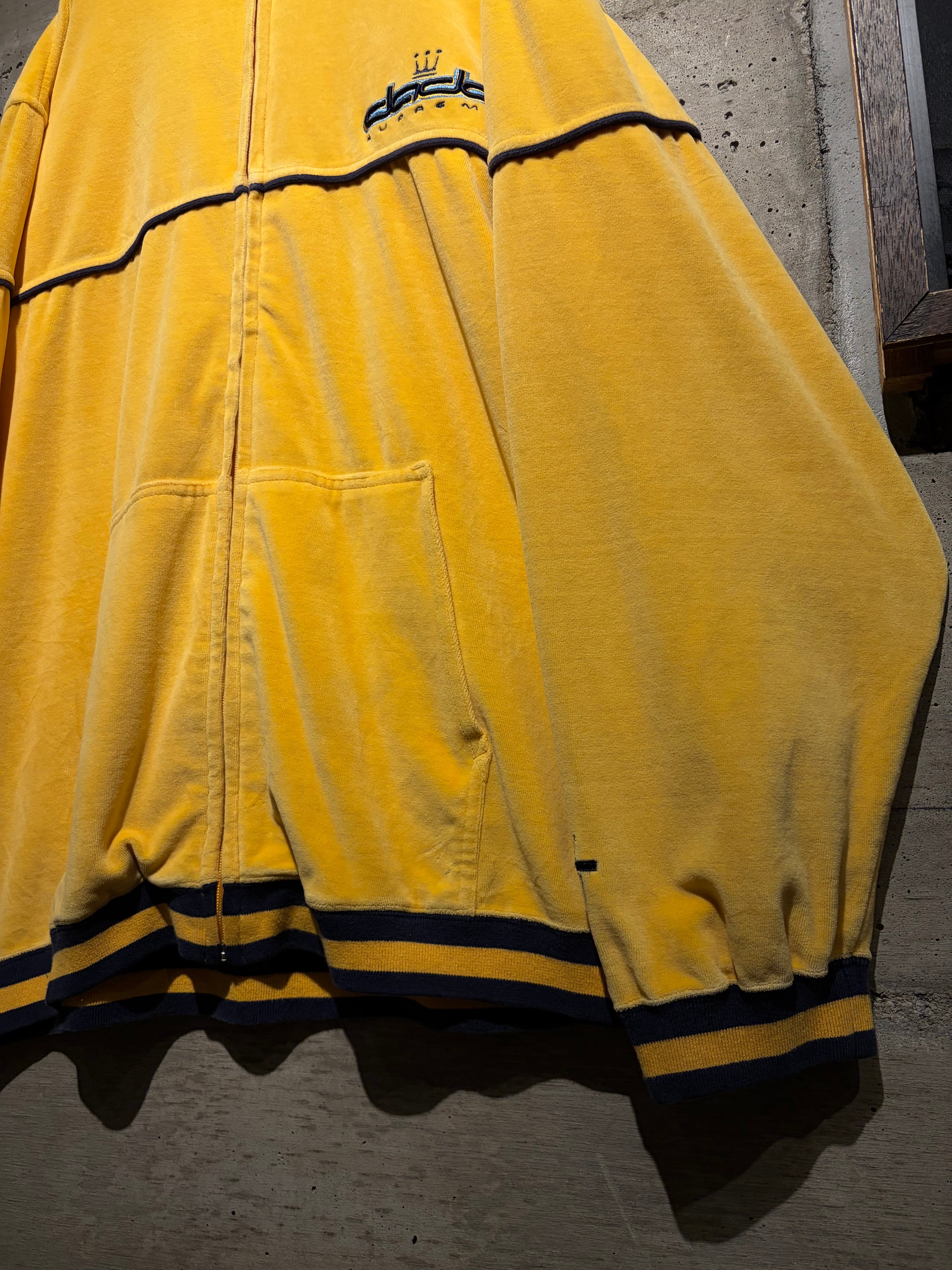 Caka】90's〜00's “dada SUPREME” Logo Embroidery Vintage Zip Up