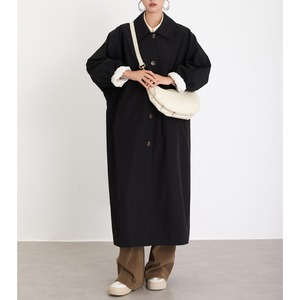 オーバーサイズ ステンカラーコート 2type／4color W01402