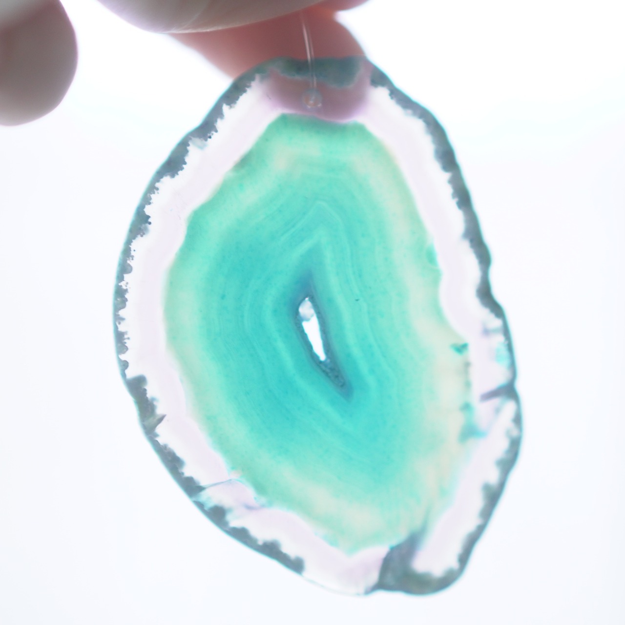 Mermaid Beach 10 - アゲートヒーリングチャイム / Agate Sun Catcher Wind Chime 356