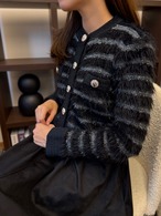 シャギーニットカーディガン［60005］