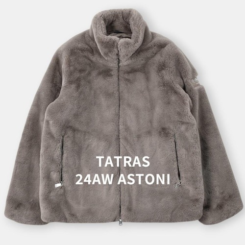美品 TATRAS タトラス 24AW アストーニ マイクロ ボア ブルゾン 3 / J&NREUSE メンズ アウター