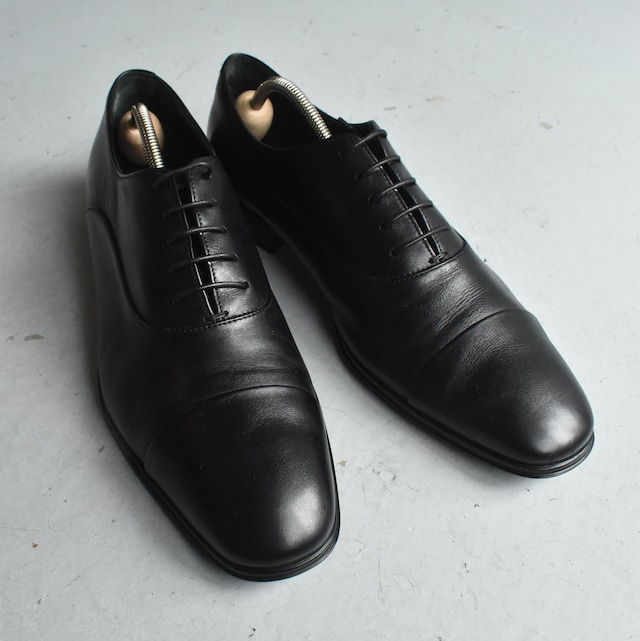 "Salvatore Ferragamo" Made In ITALY Straight Tip Genuine Leather Shoes