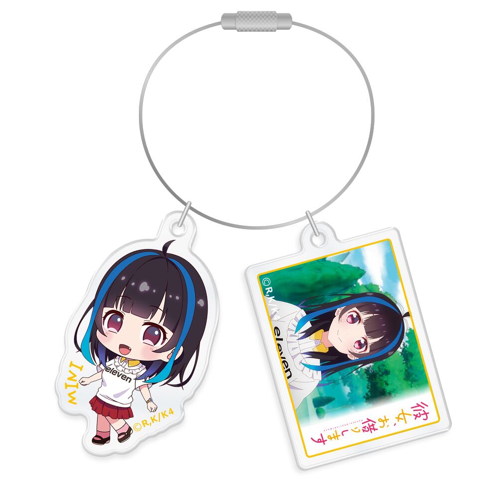 TVアニメ『彼女、お借りします 4期』 ワイヤーアクリルキーホルダー 八重森みに