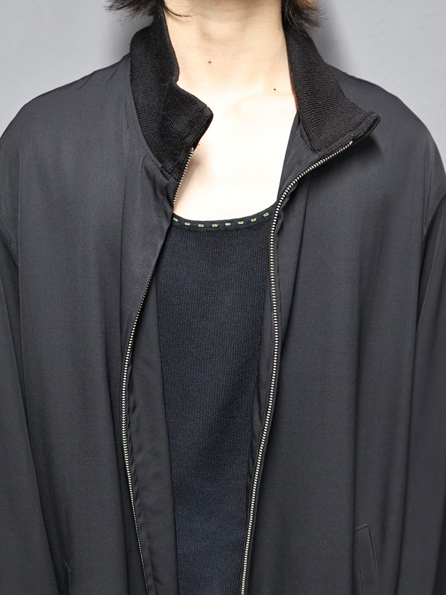 【Y's for men】zip design long coat