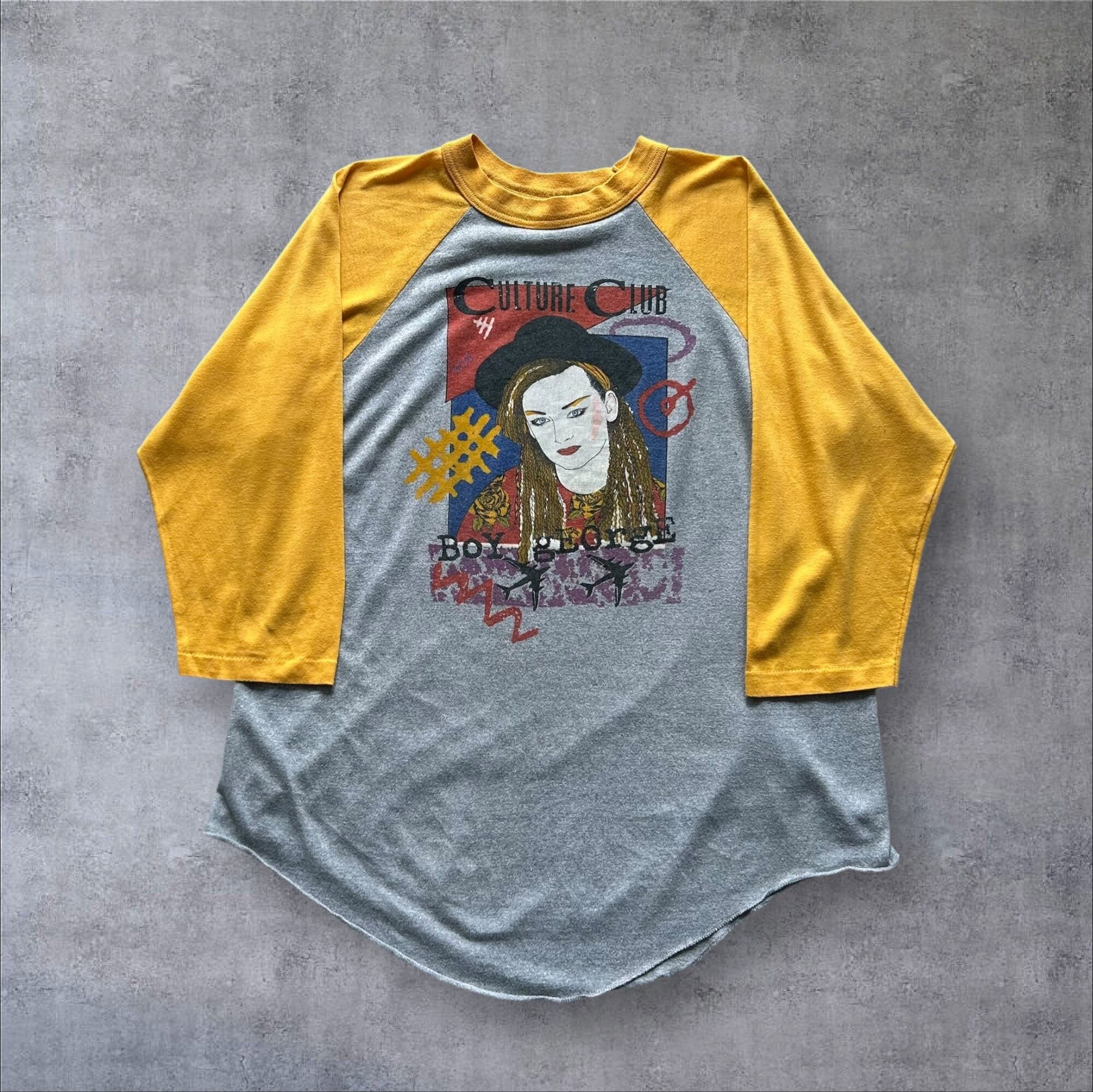 1980s CULTURE CLUB Raglan Sleeve T-shirt【高円寺店】