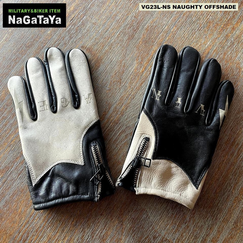 Vin&Age ヴィンアンドエイジ VG23L-NS NAUGHTY OFFSHADE GLOVES 牛革