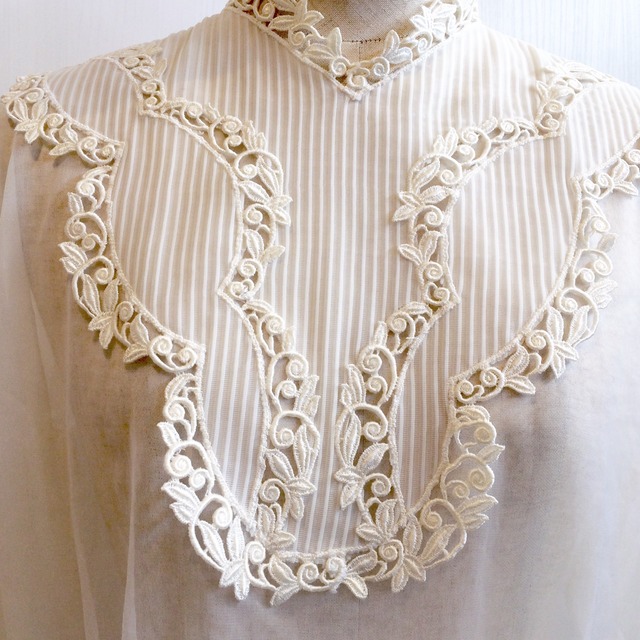 40s lace blouse