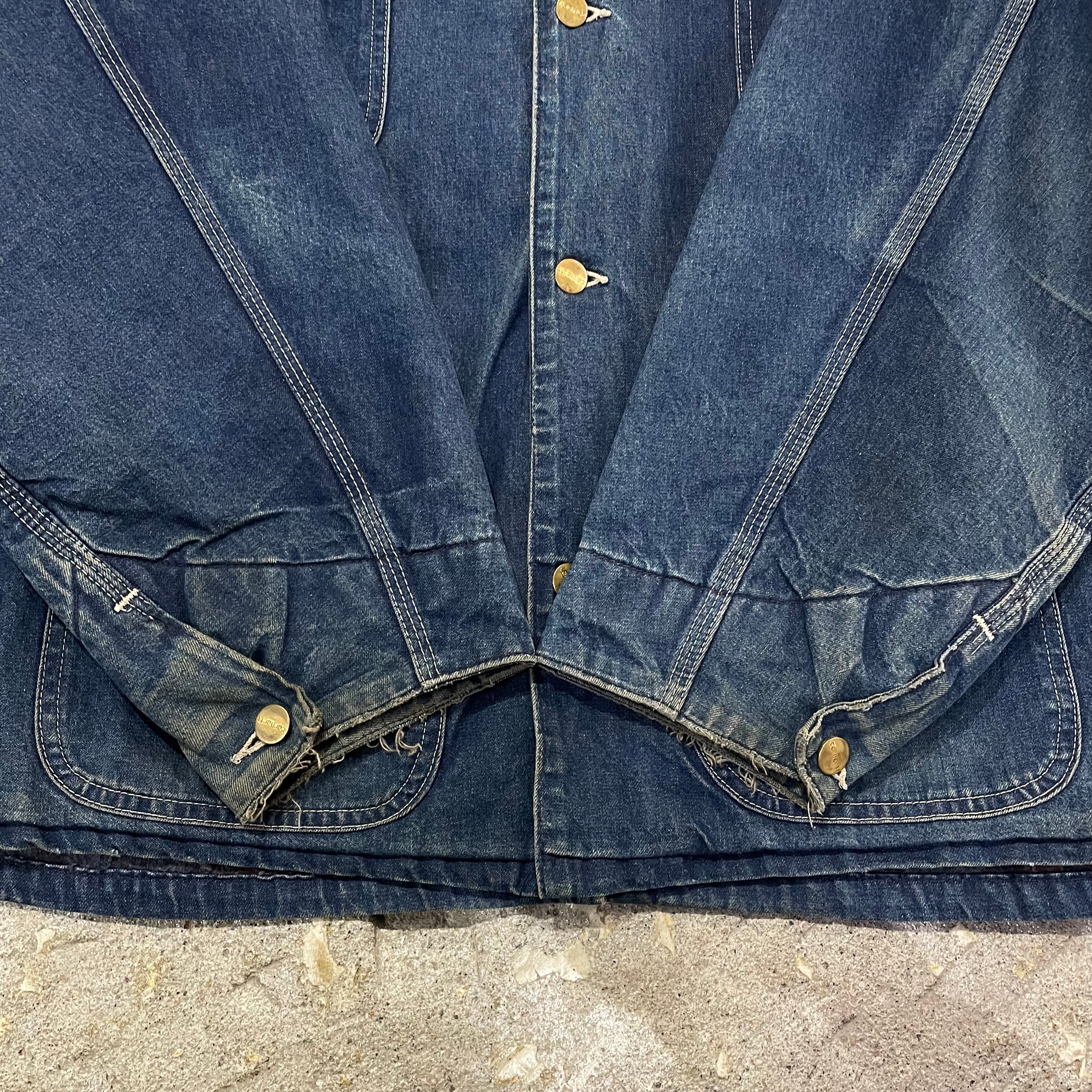 80s〜 Carhartt denim michigan chore coat【仙台店】 | What