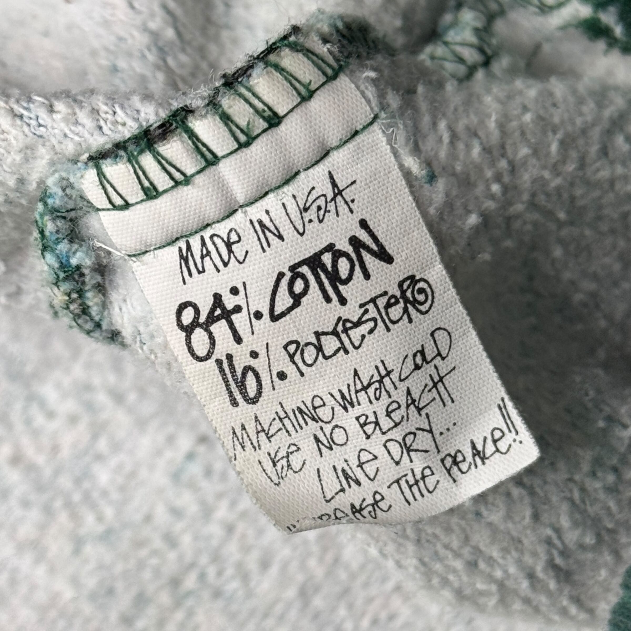 Special!!】80's~90's old stussy Marijuana Sweat “黒タグ