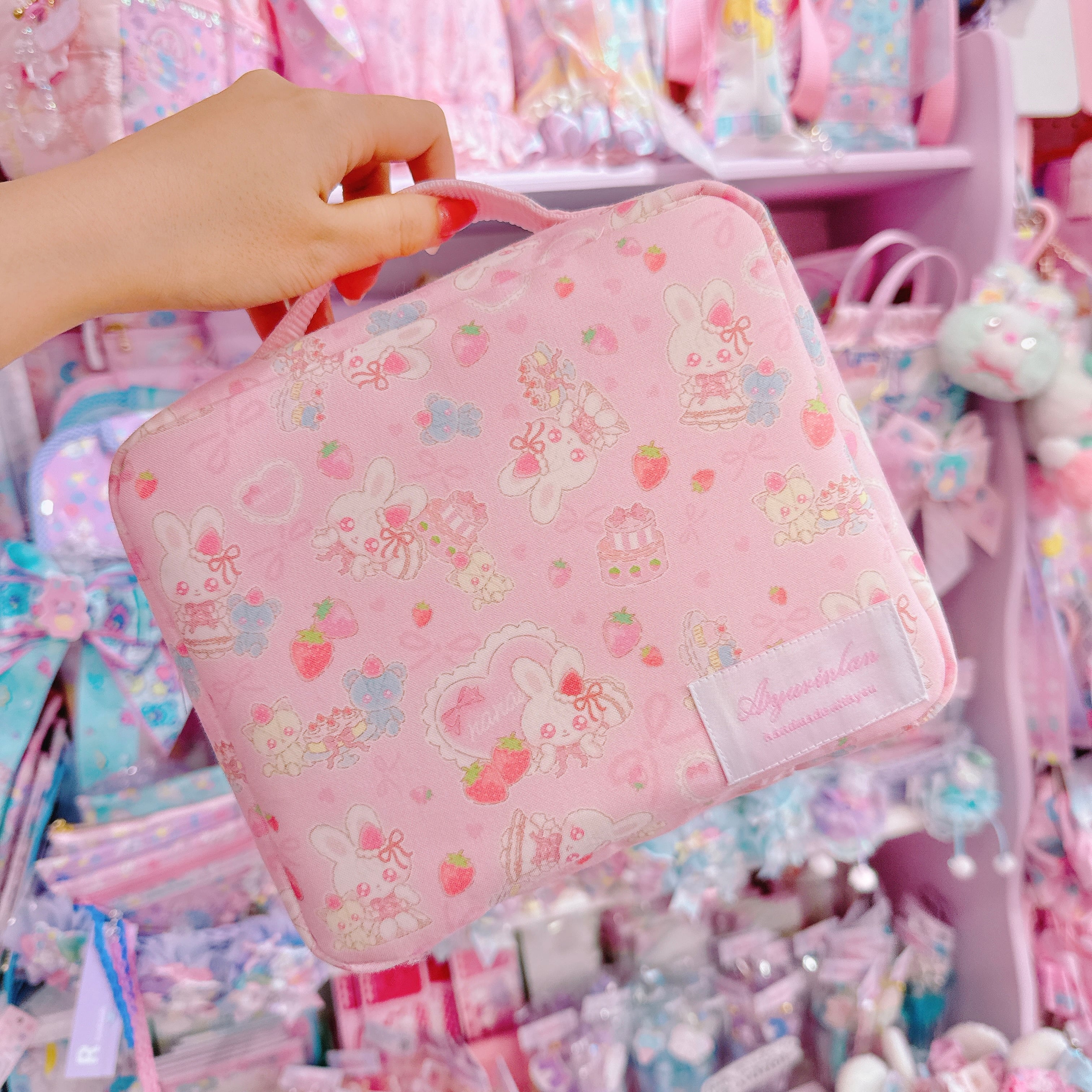【D8】81-39ぬいぐるみ2wayトランクバッグM（ショルダーひも別売）