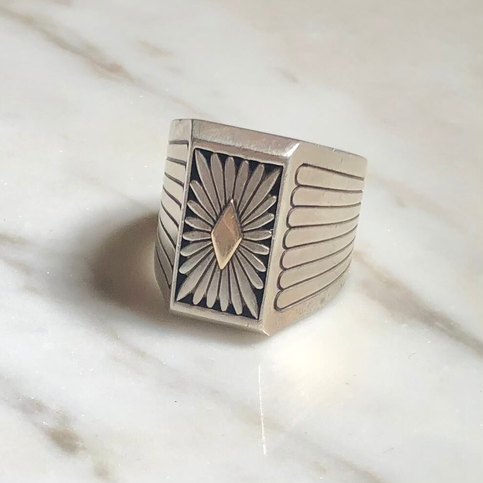 HOWARD NELSON sv×k14 silver ring 