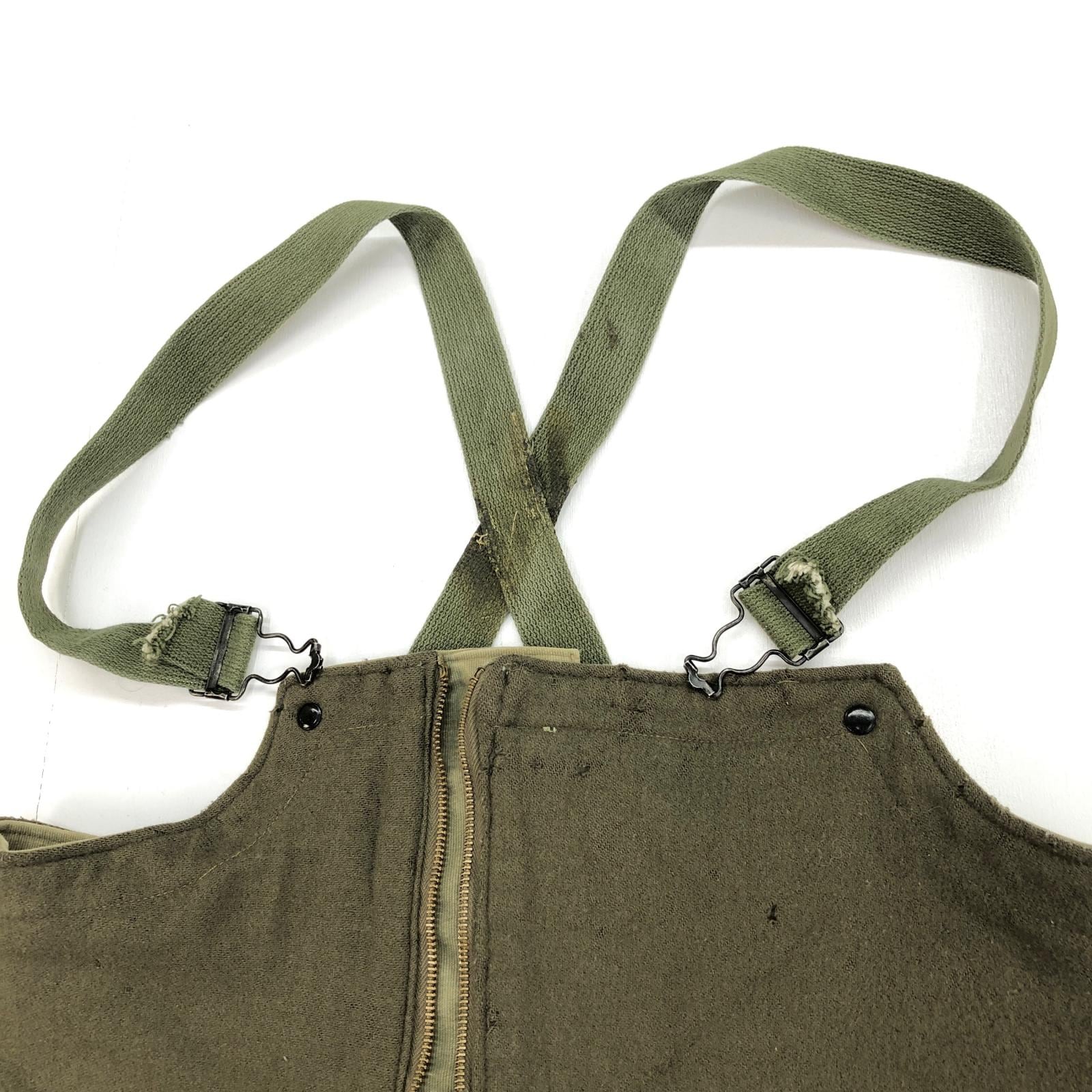 U.S.NAVY 40年代 USN N-1 デッキパンツ オーバーオール コの字 TALON