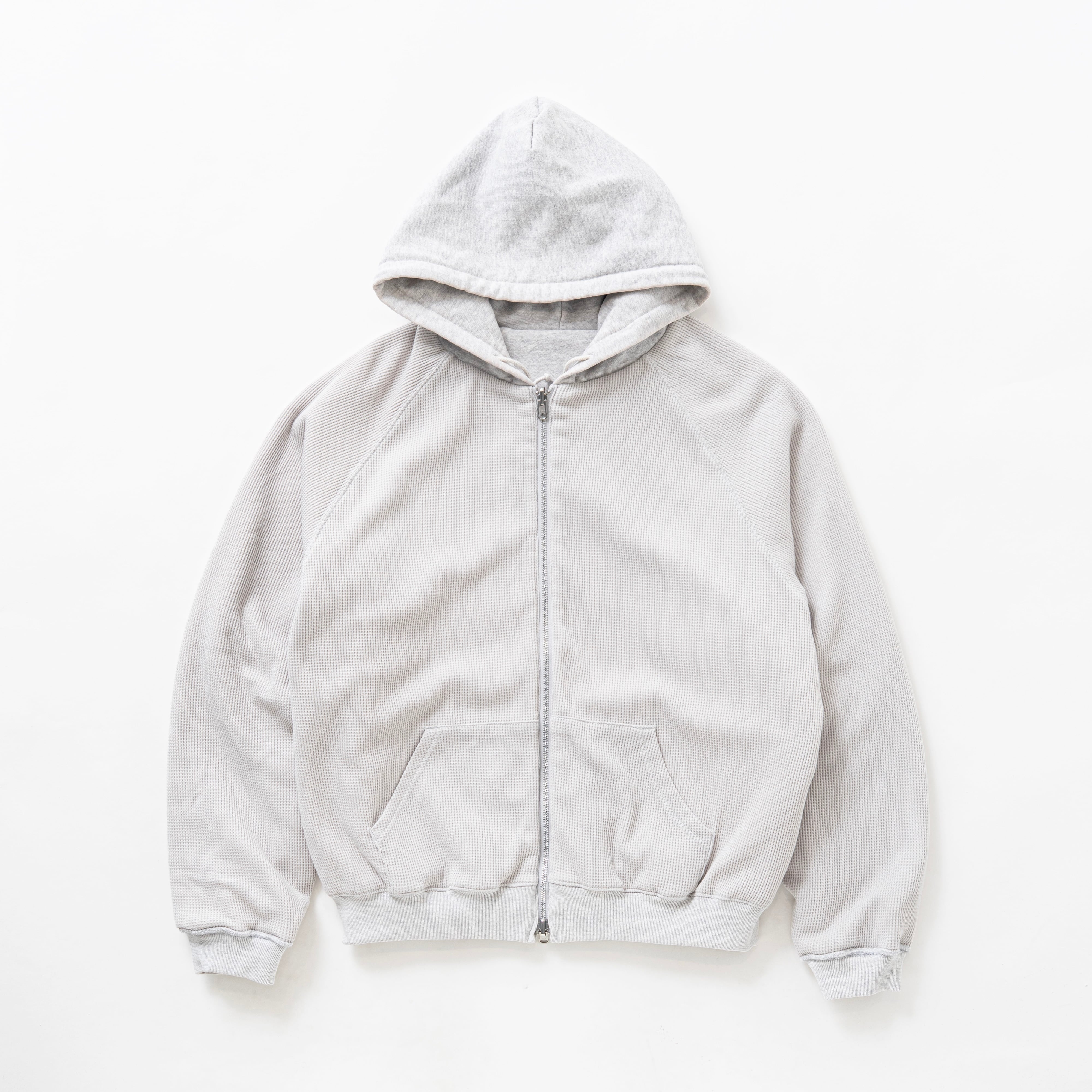 Fade damage zip up hoodie（ASH） | TTTMSW