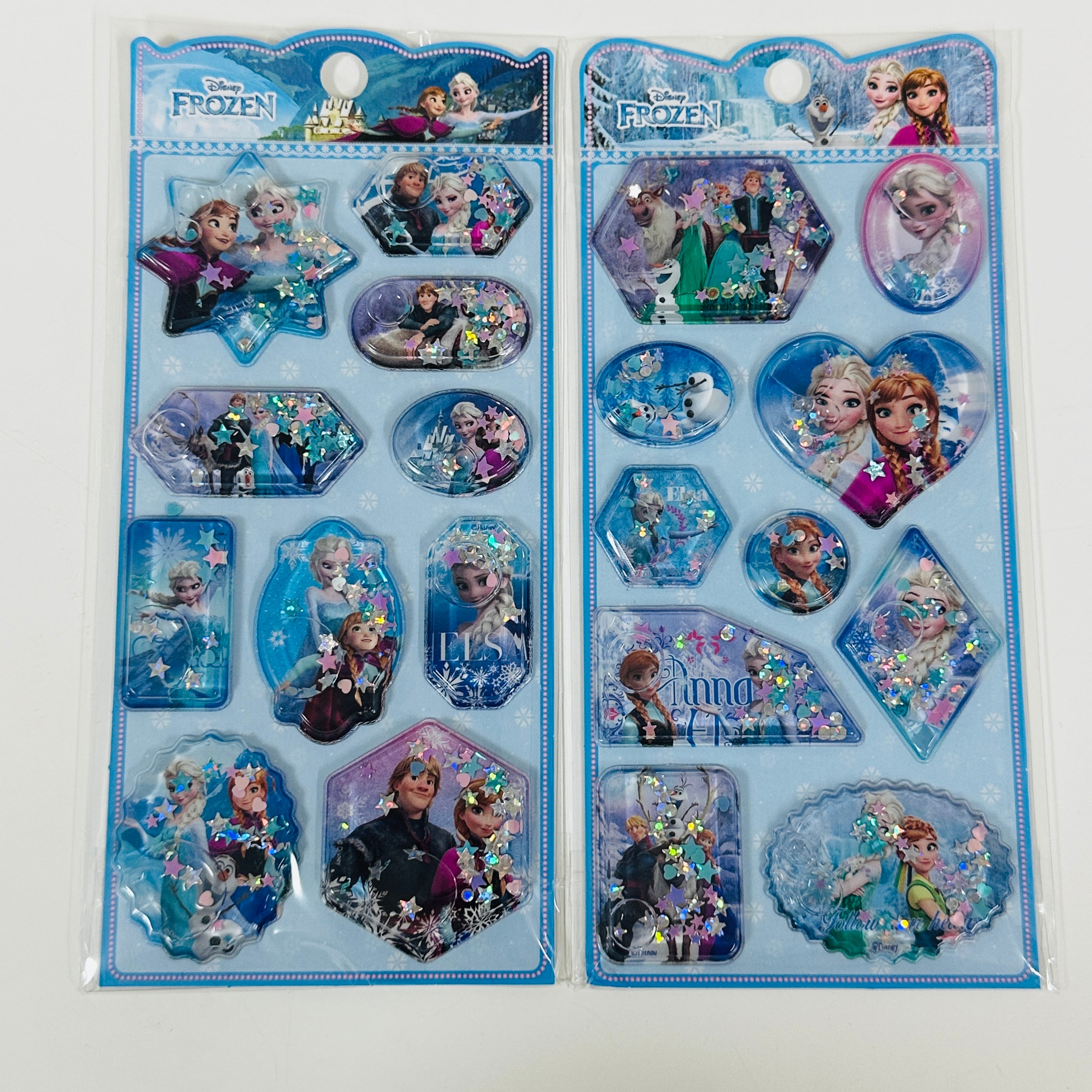 アナと雪の女王 公式ライセンス品 アナ雪 ウォーターシール 2枚セット