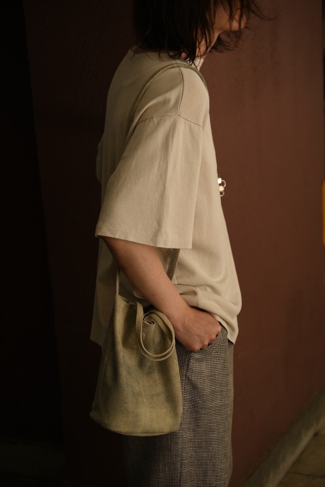 KAPTAIN SUNSHINE / Washi Tenjiku Boatneck Half-sleeve Tee (ASH GRAY)
