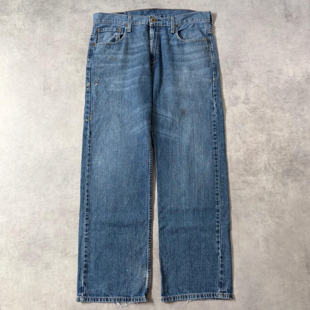 リーバイス569 Levis W34 ブルーデニム 青 古着 ヒゲ 20465 | fuufu
