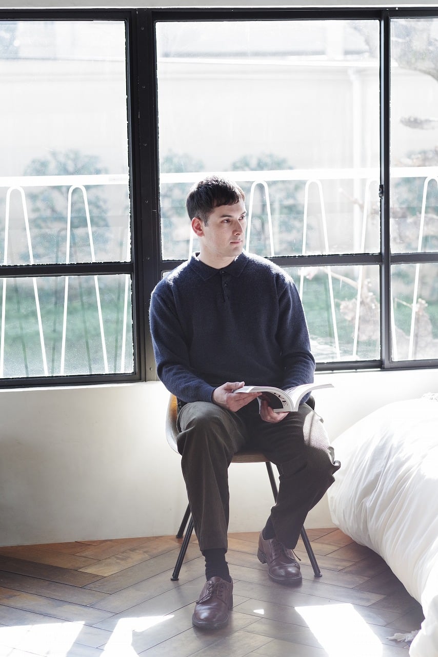 Alpaca Wool Smooth Knitted Polo