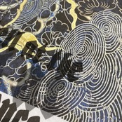 【tshirts200】L size KIMONO & print T-SHIRTS white