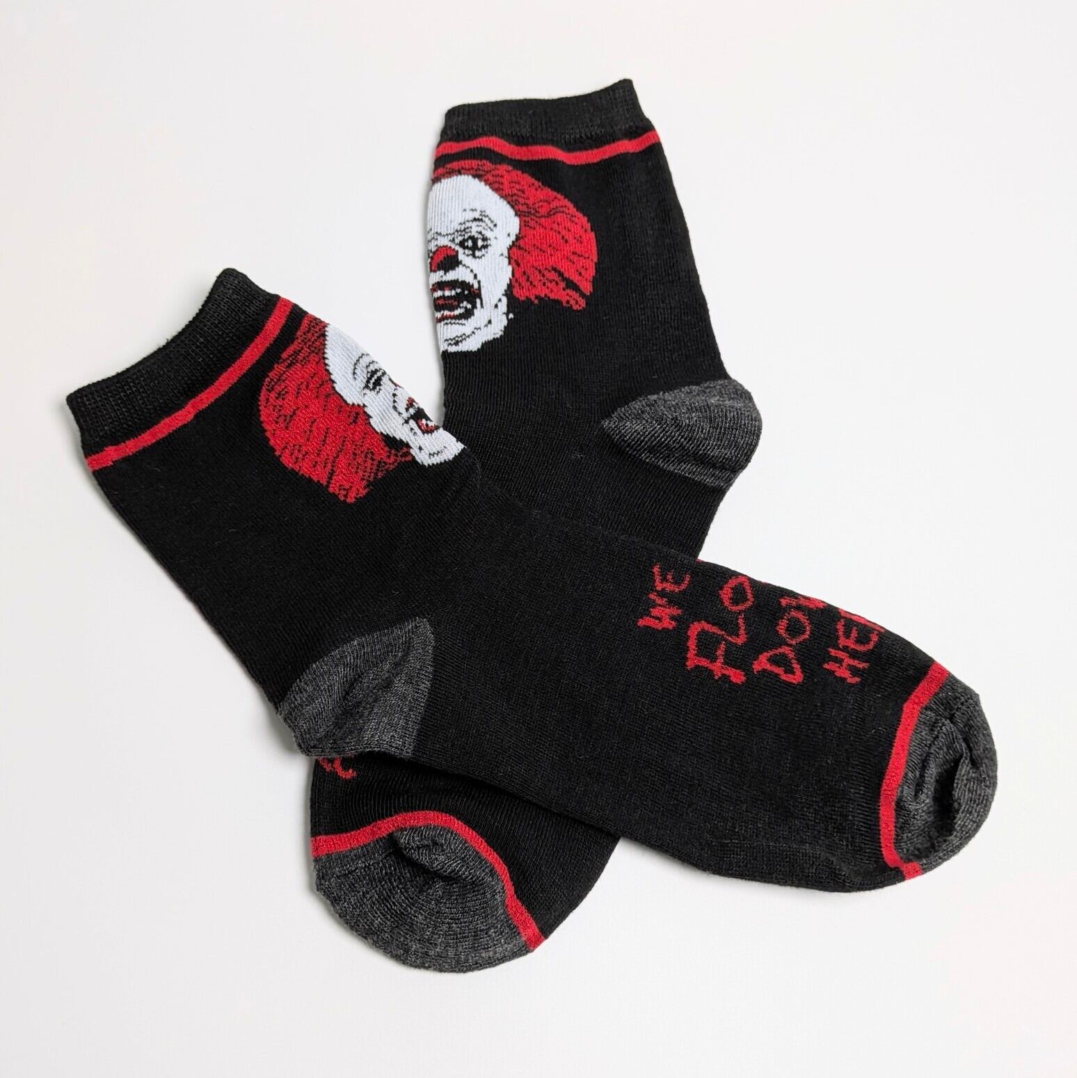 ♧ 再入荷!SPECIAL PRICE!【 crew socks / クルーソックス 】【A】『 HORROR MOVIE Character Socks 4P SET 』ホラー映画キャラソックス4足セットⅠ 〚アメリカン雑貨 アメトイ〛
