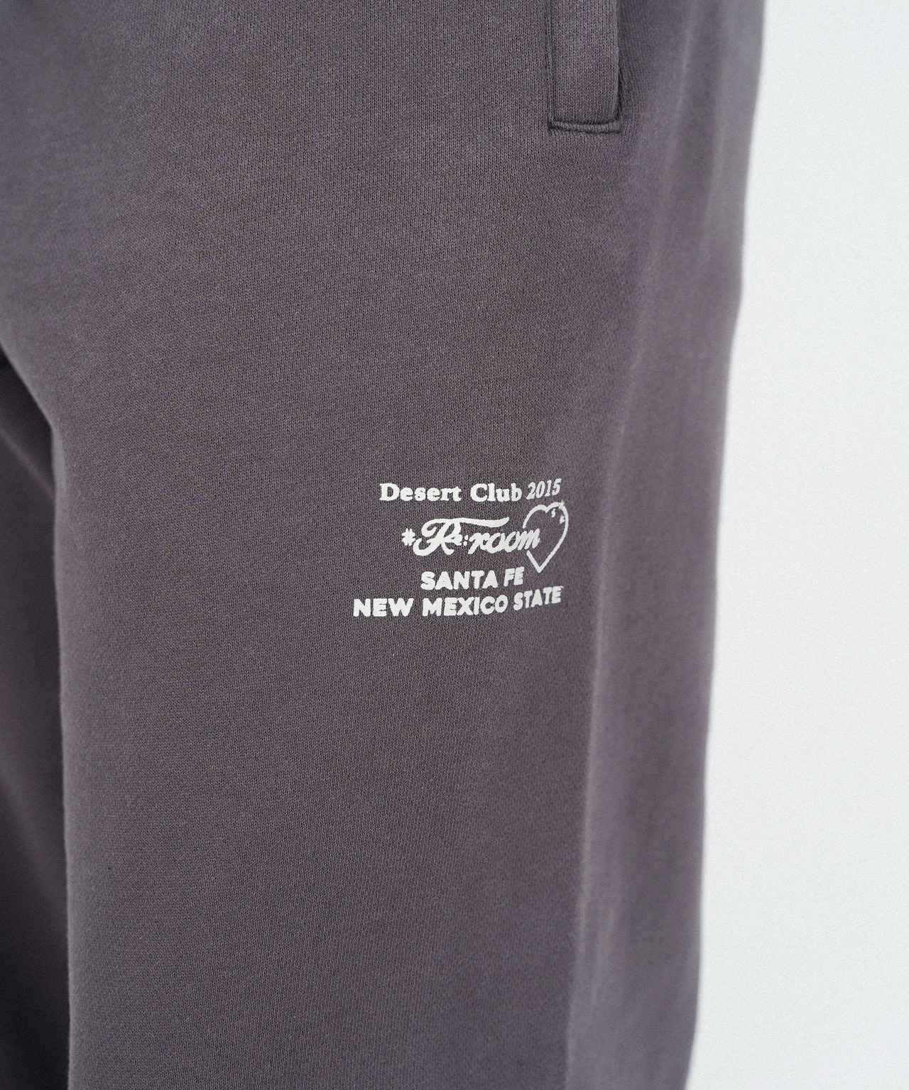 【#Re:room】SantaFe LOGO SWEAT PANTS［REP287］