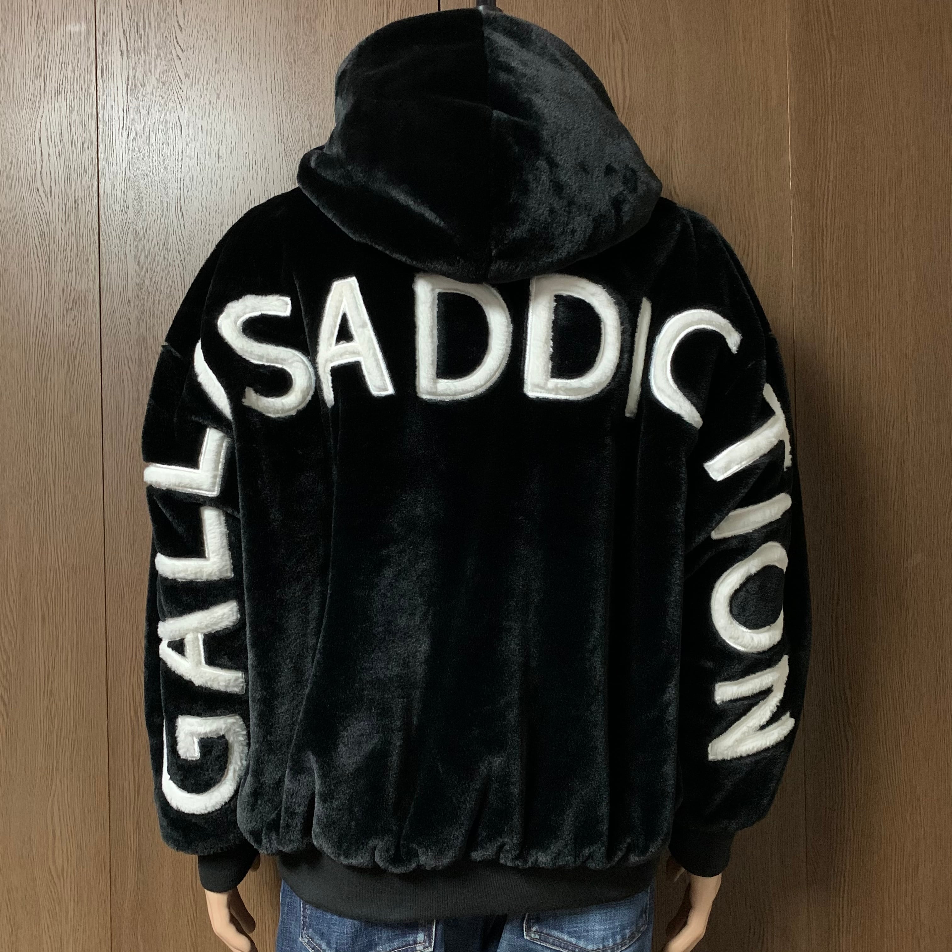 古着】GALLIS ADDICTION 背面アーチロゴ ボアパーカー | 古着屋 Face-off