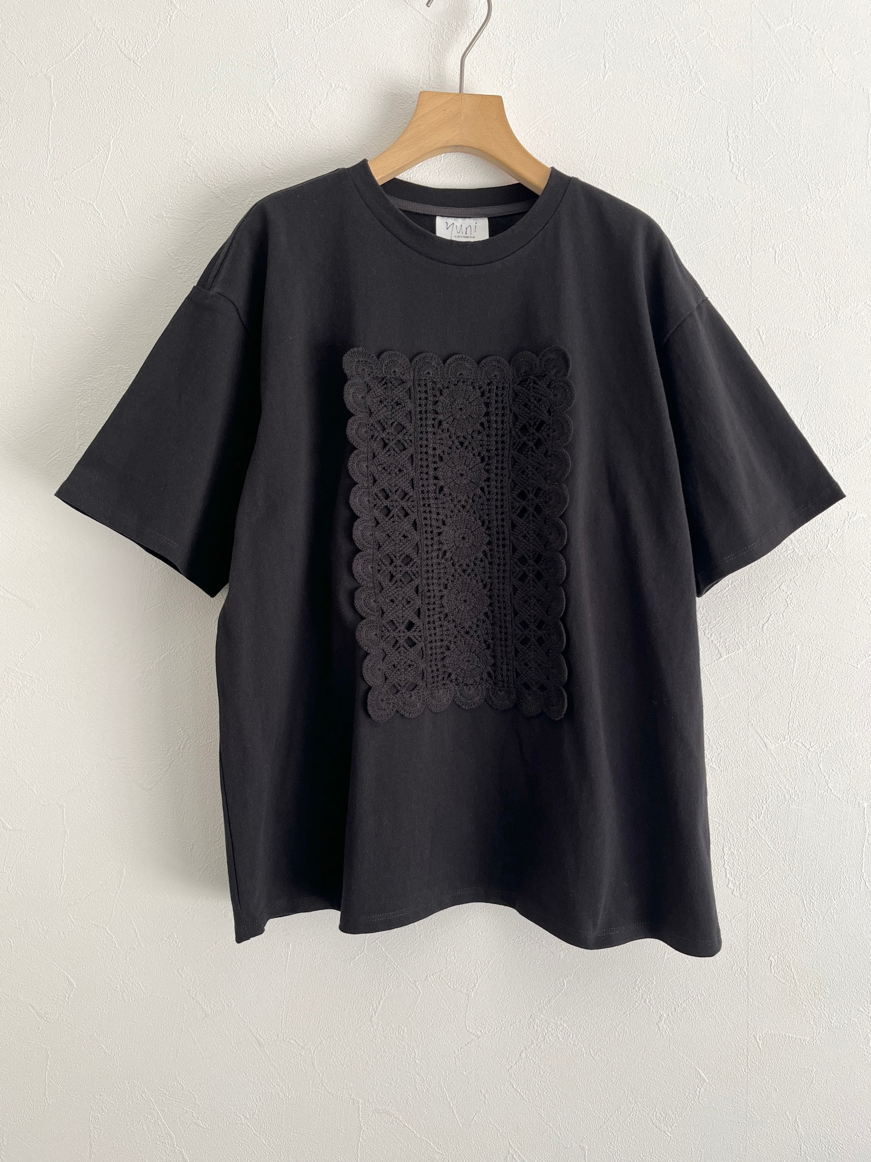 yuni／強撚CottonLinen 近江晒 wrap ワンピース (チャコール