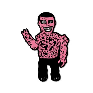 (予約商品)PUNKDRUNKERS / ステッカー /  ［PDSxMysterio］ /  プリミドランカー / PINK