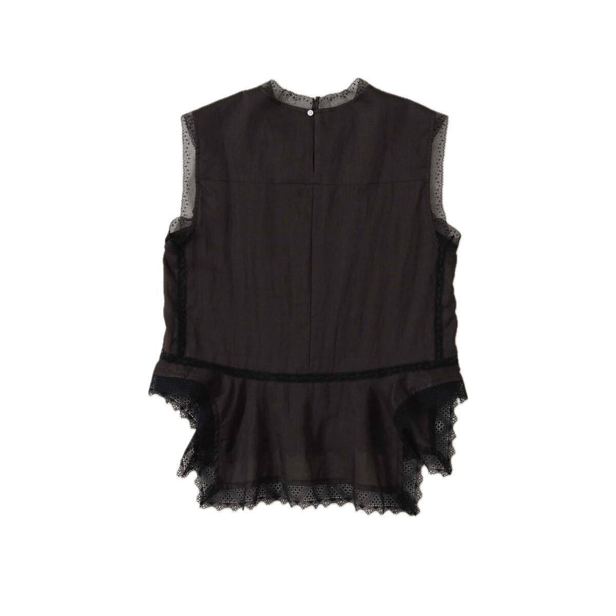 TOWAVASE(トワヴァーズ）Leavers blouse シルクコットン 3重衿ブラウス