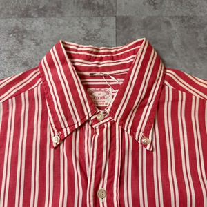 60's〜 BROOKS BROTHERS Striped Shirt 60年代 ブルックスブラザーズ ストライプシャツ ヴィンテージ ビンテージ  TT2026-0041