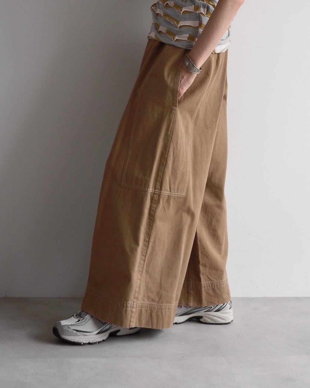 DRIES VAN NOTEN TUCKED WIDE PANTS | dear closet