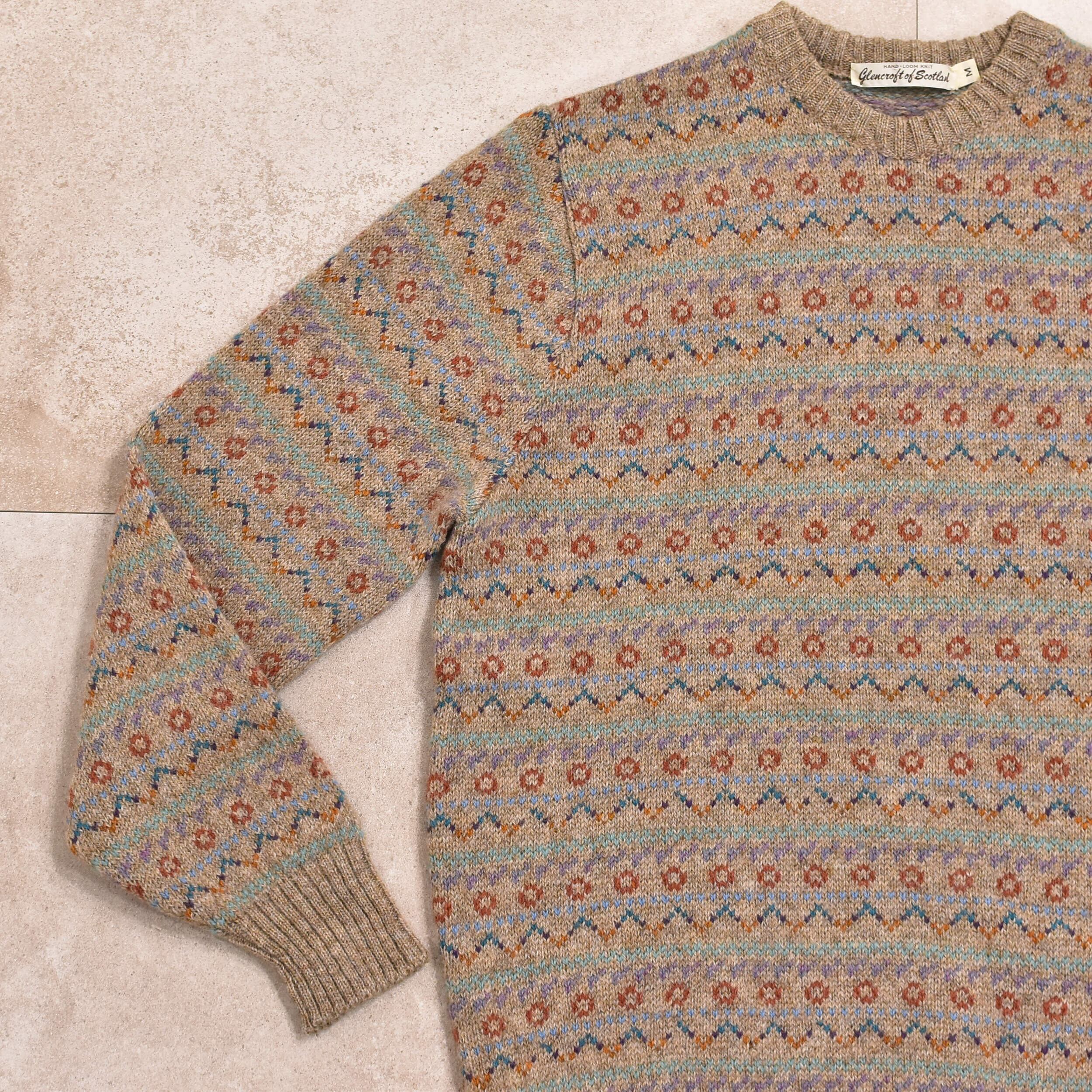 90s Glencroft of Scotland sweater | 古着屋 grin days memory 【公式