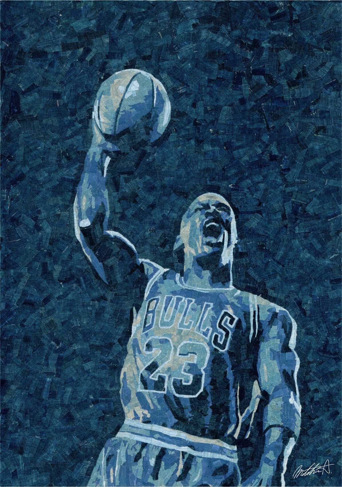 The Legendary 23 Original Artwork (NFT Certified | One of a Kind
