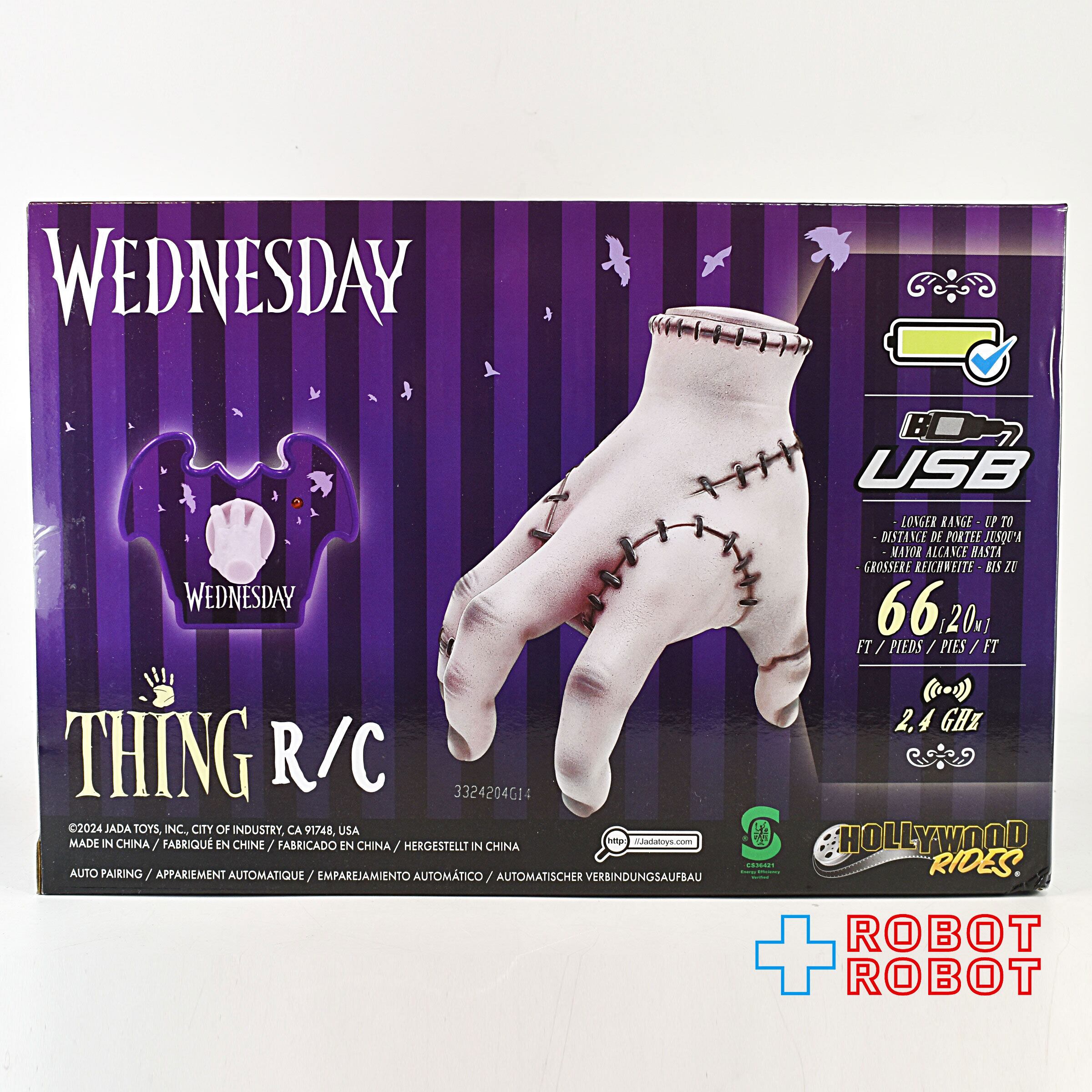 JADA TOYS ウェンズデー ハンド 1&frasl;1 RC ラジコン 箱入 | ROBOTROBOT