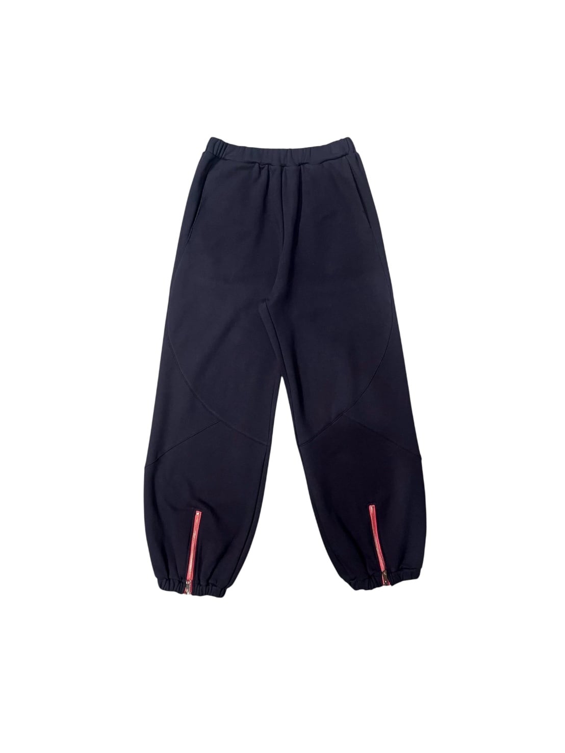 裾ジップ スウェットパンツ/NO.1256018 ※ブラック残りわずか