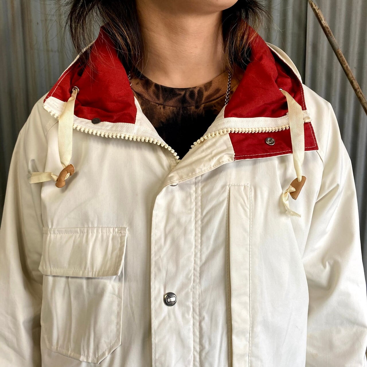 年代 USA製 WOOLRICH ウールリッチ マウンテンパーカー ナイロン