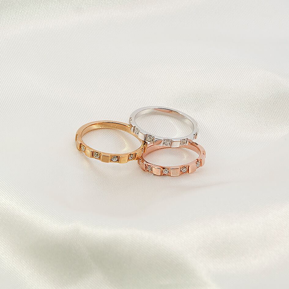 【10金ゴールド結婚指輪 マリッジリング】K10 YG PG WG モアサナイト 結婚指輪  マリッジリング ペアリング　シリーズ033