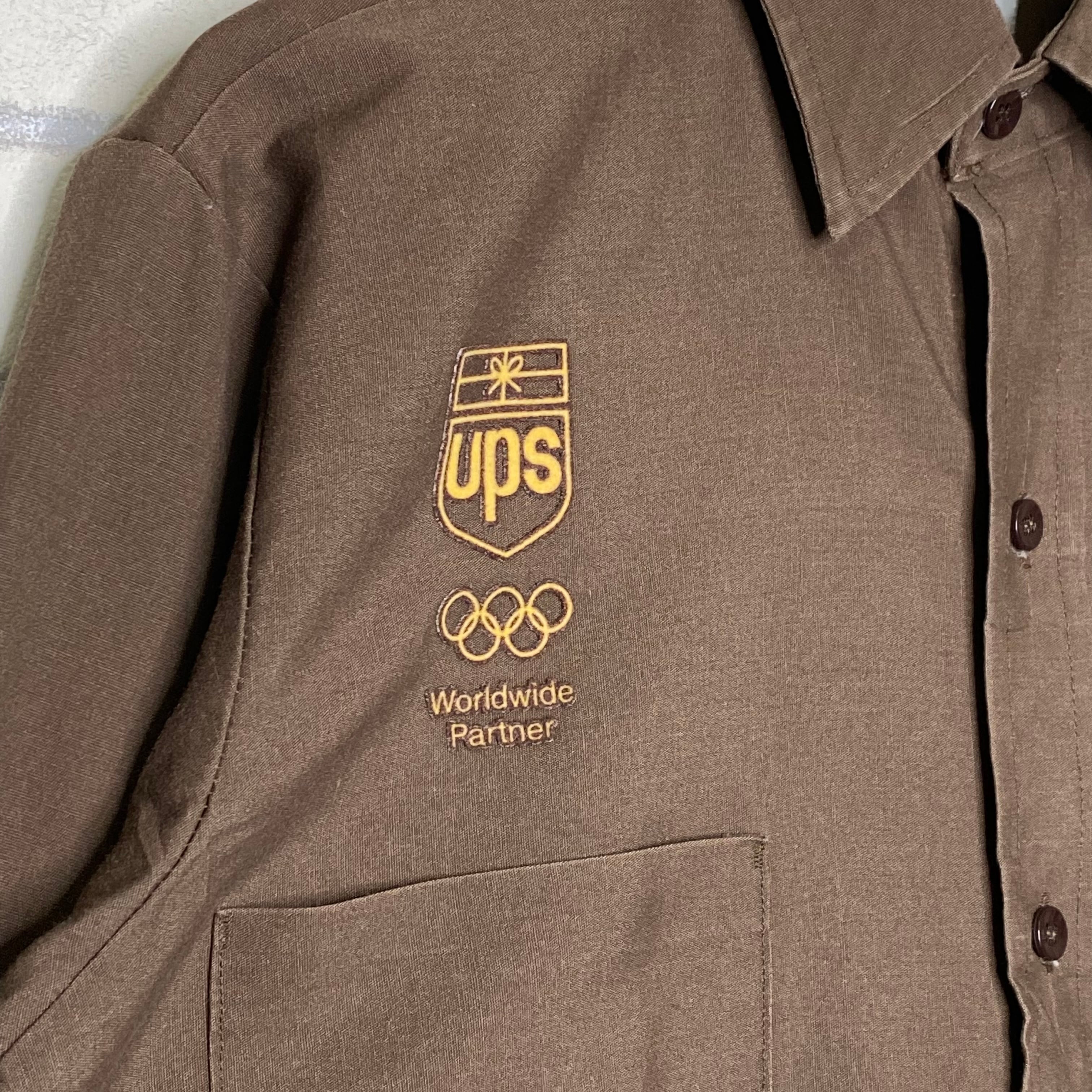 Made in USA】Riverside 長袖ワークシャツ L プリント UPS | 古着屋 